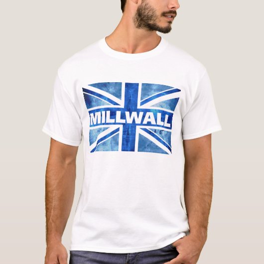 MILLWALLの英国国旗 Tシャツ (正面)