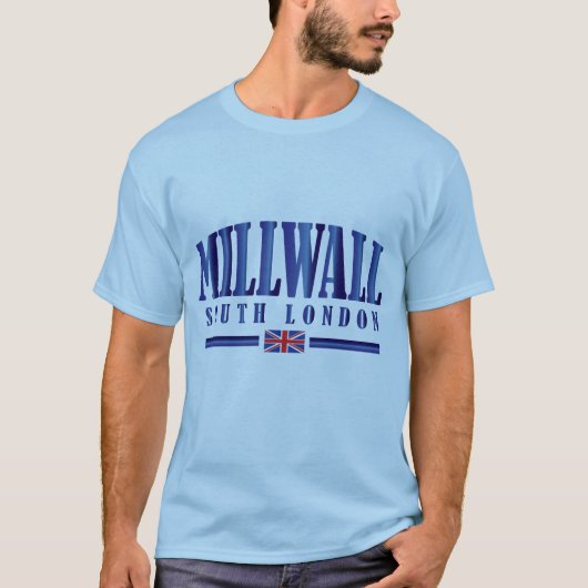 Millwall南ロンドン、GB Tシャツ (正面)