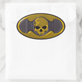 Millwrightロゴ懸命帽子シール 楕円形シール (バッグ)