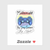 Millwright By Day Gamer By Night シール (シート)