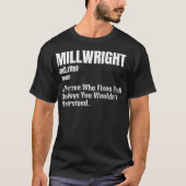 Millwright Design Definition Gift Tシャツ (正面)