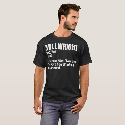 Millwright Design Definition Gift Tシャツ (正面フル)
