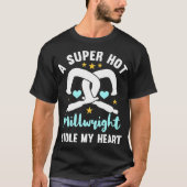 Millwright Stole My Heart Manufacturing Machinist  Tシャツ (正面)