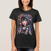 MILLY Q CHICA ANIME INFLUENCER Tシャツ (正面)