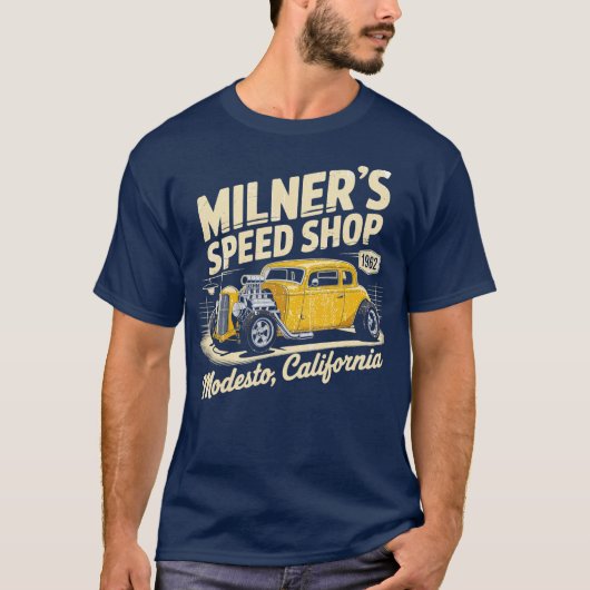 Milner's Speed Shop Tシャツ (正面)