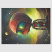 Milo the Cosmic Spaceman Explorer Decopage 薄葉紙 (正面)