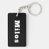 Milos キーホルダー (裏面)