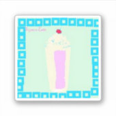 milshake Signora Latte シール (正面)