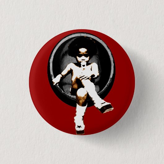 Miltantの幼児: 精神の卵 缶バッジ (正面)