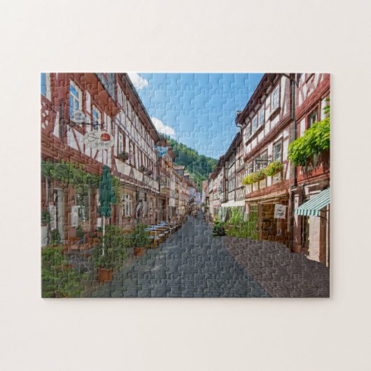 Miltenberg Odenwald Bavaria Germany. Jigsaw Puzzle ジグソーパズル (横)