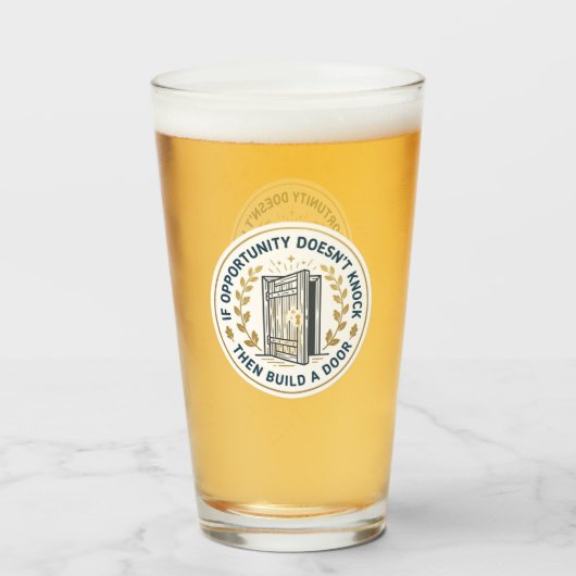 Milton Berle's Inspire Motivation Business Quote タンブラーグラス (ドリンク正面)