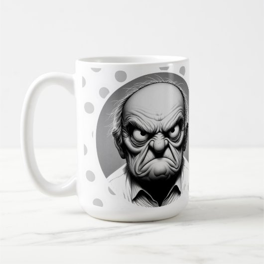 "Milton & Nancy Judgment "  コーヒーマグカップ (左)