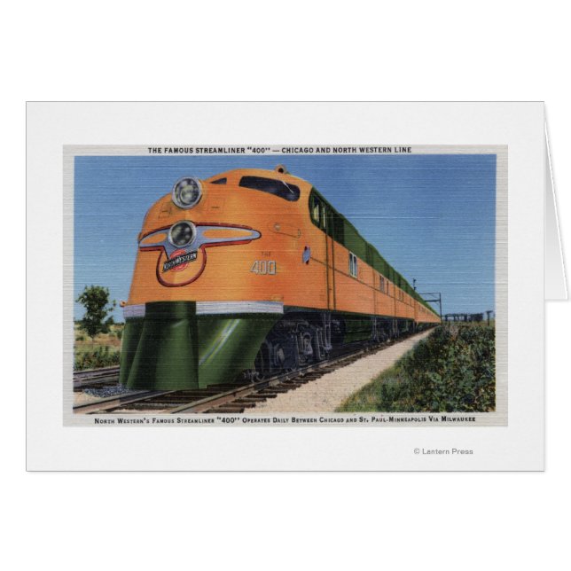 Milwaukeeへのストリーマー「400」 (正面横)