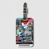 Milwaukee 2026 ラゲッジタグ (正面縦)