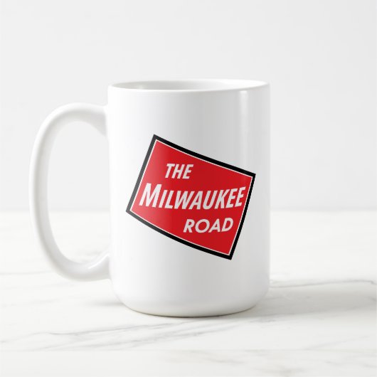 Milwaukee Road Train Mug コーヒーマグカップ (左)