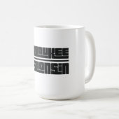 Milwaukee - Wisconsin コーヒーマグカップ (正面右)