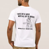 *** MIM BBQのFestのワイシャツの*** Tシャツ (裏面)