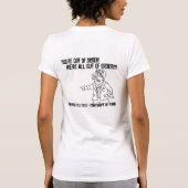 MIM BBQのFest 2013年-ポーク女性のティーの軽蔑 Tシャツ (裏面)