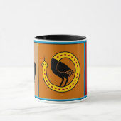 Mimbres文化神話的なマグ マグカップ (中央)