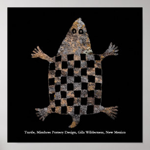 Mimbres Pottery Design ポスター