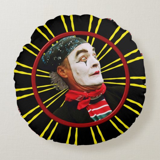 MIMEビックラウンド装飾用クッション ラウンドクッション (正面)