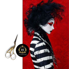 MIMEフランスのファッションストライプの分離 薄葉紙