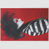 MIMEフランスのファッションストライプの分離 薄葉紙 (正面)