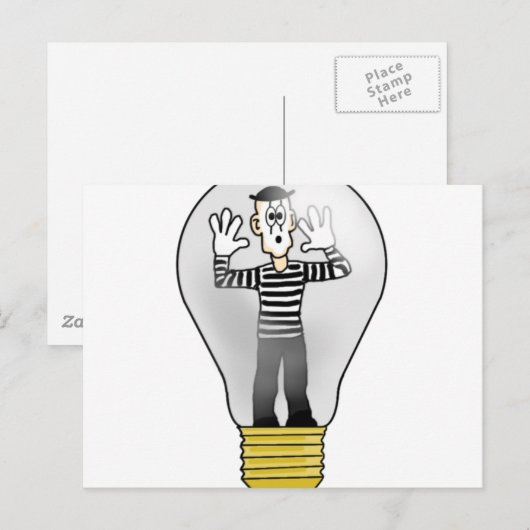 MIMEライト ポストカード (正面/裏面)