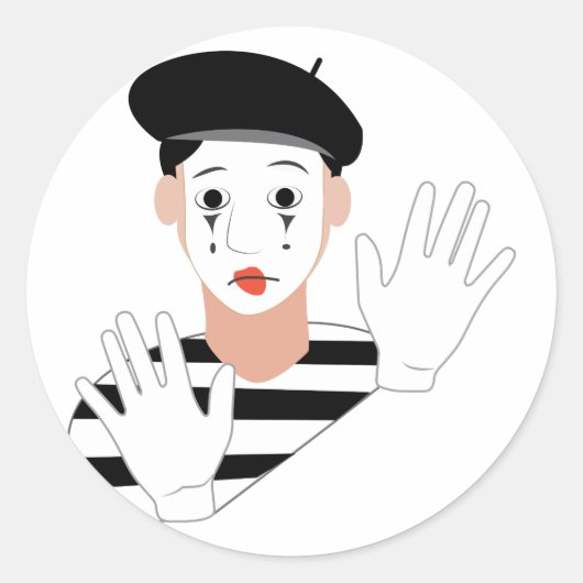 MIME ラウンドシール (正面)