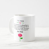 Mimiすべてをマグ意味します コーヒーマグカップ (正面左)