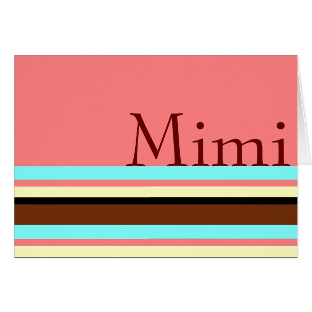 Mimiのクリーム色の茶色がかった鋼色のピンク (正面横)