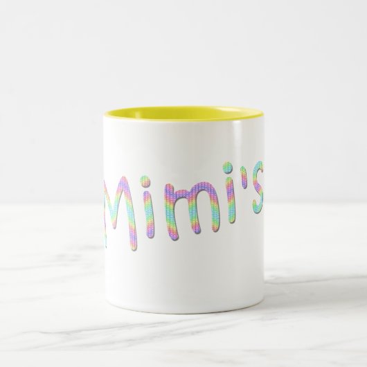 Mimiのマグ ツートーンマグカップ (中央)