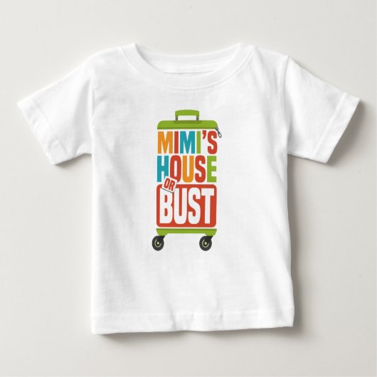 Mimiの家かバストのTシャツ ベビーTシャツ (正面)