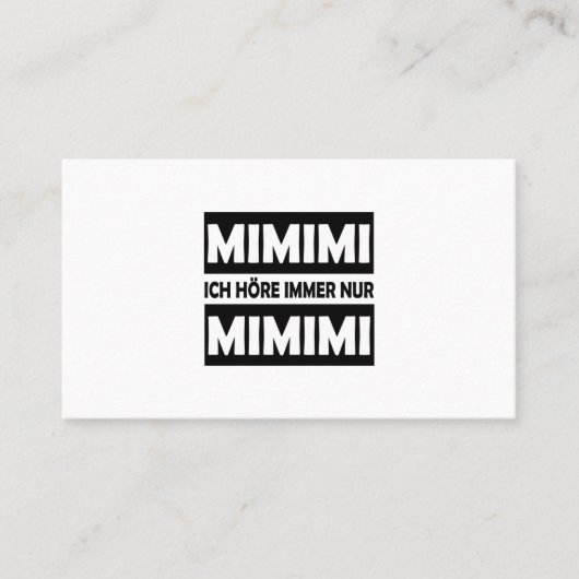 MIMIジェシェンキディー 名刺 (正面)