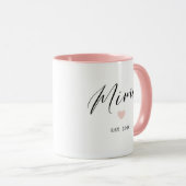 Mimiスクリプト設立マザーズ・デイ・ギフト・マグ マグカップ (正面右)