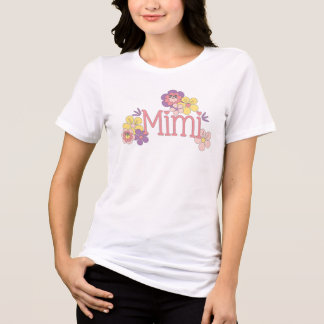 MimiフローラデザインTシャツ トライブレンドTシャツ