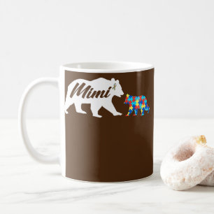 MIMIベア自閉症認識自閉症MOM コーヒーマグカップ