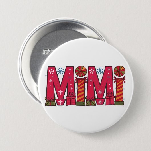 MiMiボタン 缶バッジ (正面&裏面)