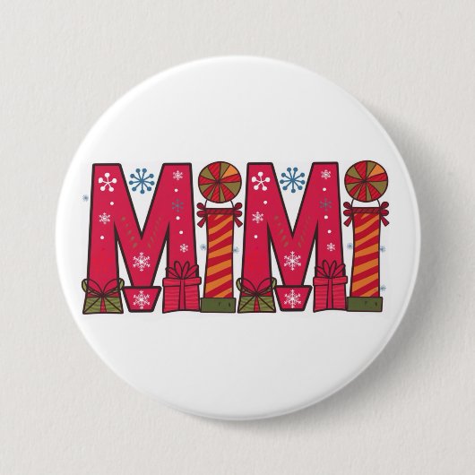 MiMiボタン 缶バッジ (正面)