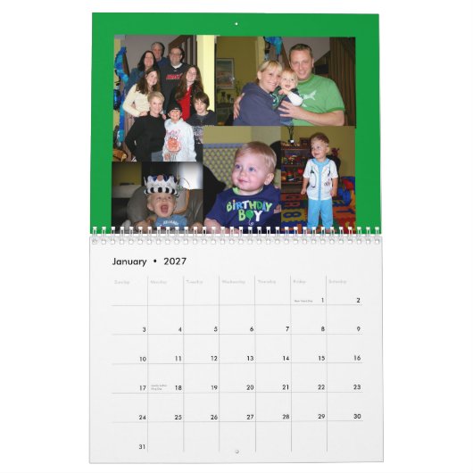 mimiマリリン カレンダー (1月 2027)