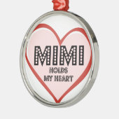 Mimi円形のオーナメント メタルオーナメント (左)