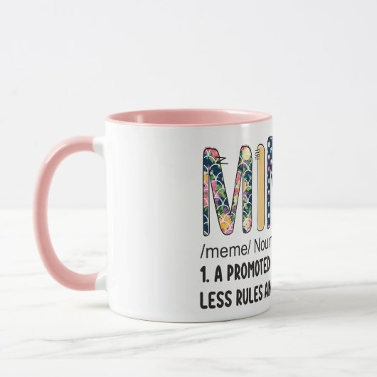 Mimi定義 マグカップ (左)