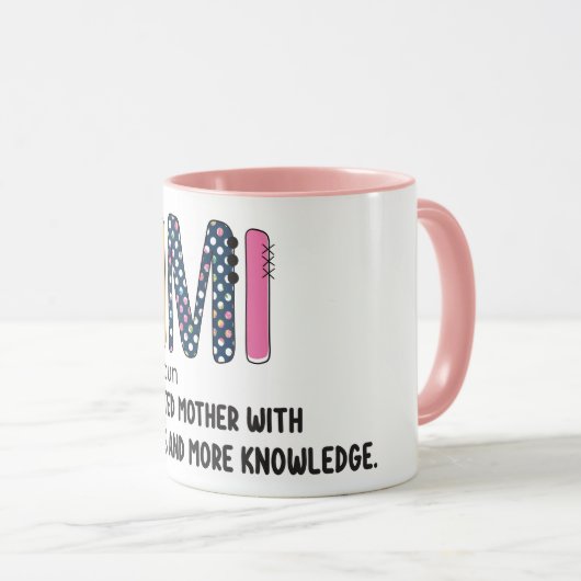 Mimi定義 マグカップ (正面右)