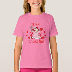 Mimi愛の私縫いぐるみ人形 Tシャツ