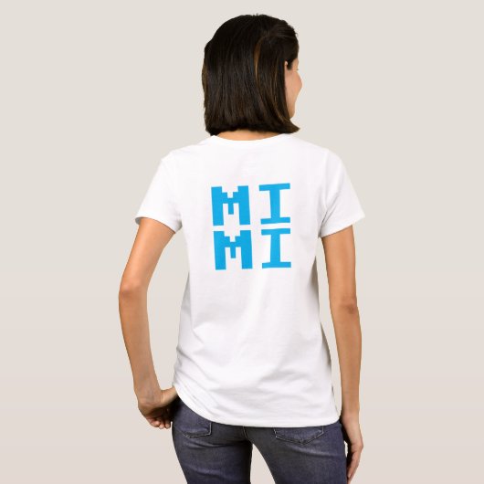 MIMI -気取んだ Tシャツ (裏面フル)