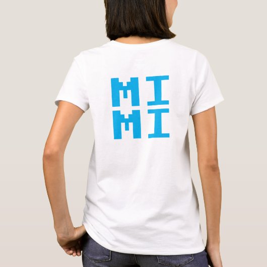 MIMI -気取んだ Tシャツ (裏面)