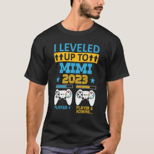 Mimi 2023にレベルアップ新しいプレイヤーベビーの表示 tシャツ