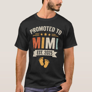 Mimi 2025レトロに昇格してMimi Est 20 Tシャツ