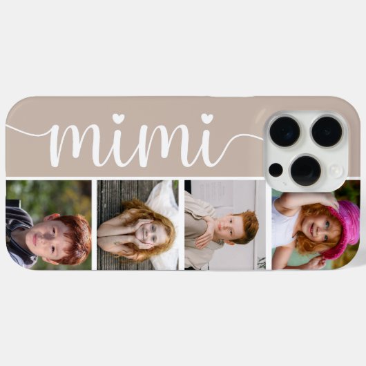 Mimi 4写真 Case-Mate iPhoneケース (裏面 (横))