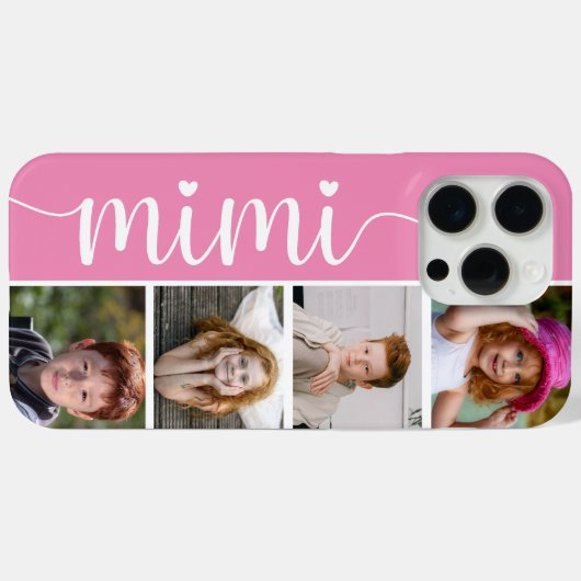 Mimi 4写真 Case-Mate iPhoneケース (裏面 (横))